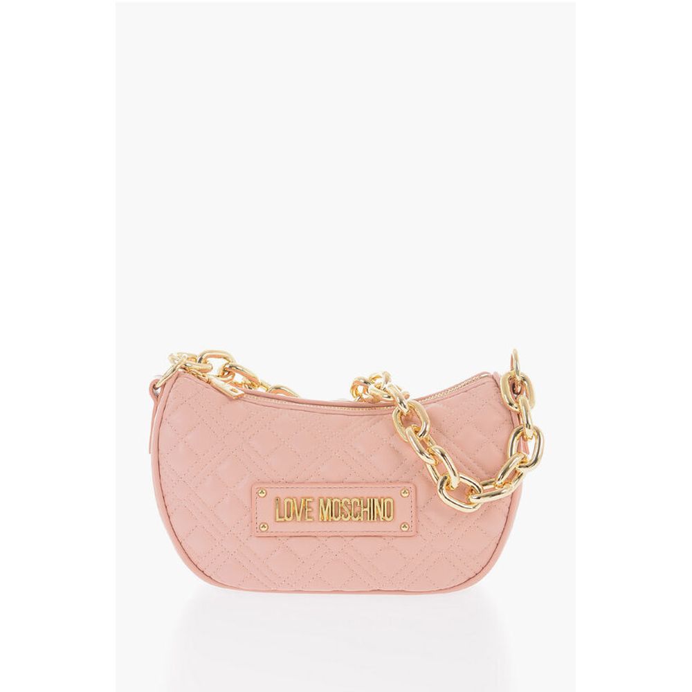 

Сумка через плечо LOVE из стеганой искусственной кожи с золотой цепочкой Moschino, мультиколор