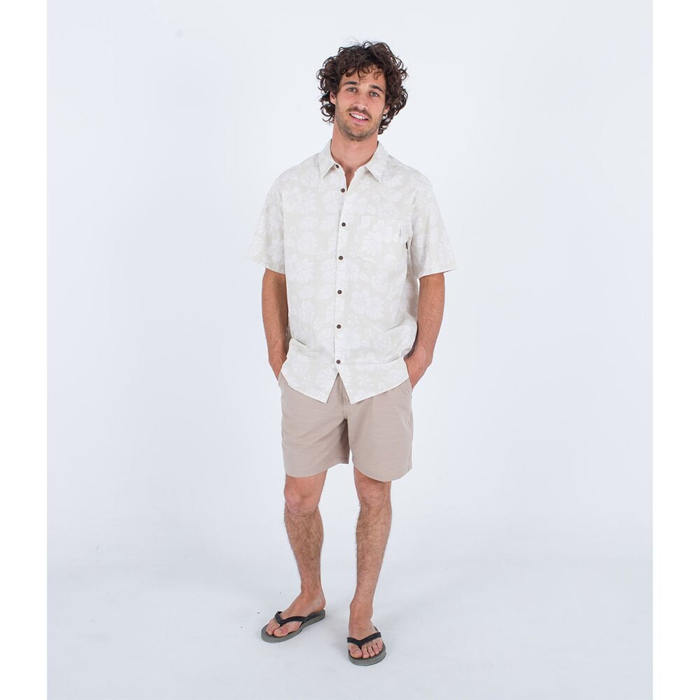 

Рубашка с коротким рукавом Hurley One And Only Lido Stretch Ss, бежевый