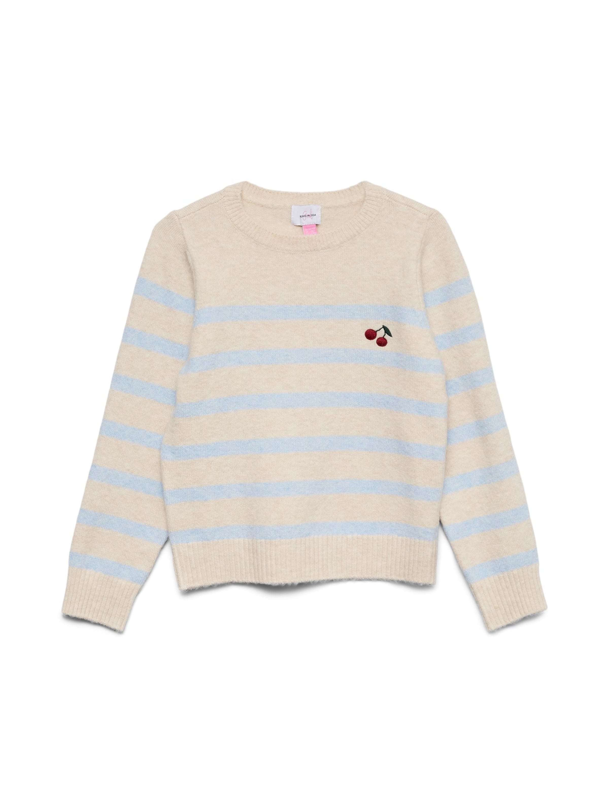 

Vero Moda Girl Свитер 'VMDoffy' в цвете экрю