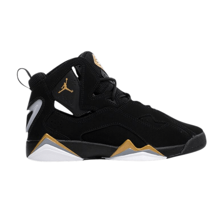 

Кроссовки Jordan True Flight GS 'Black Metallic Gold', черный
