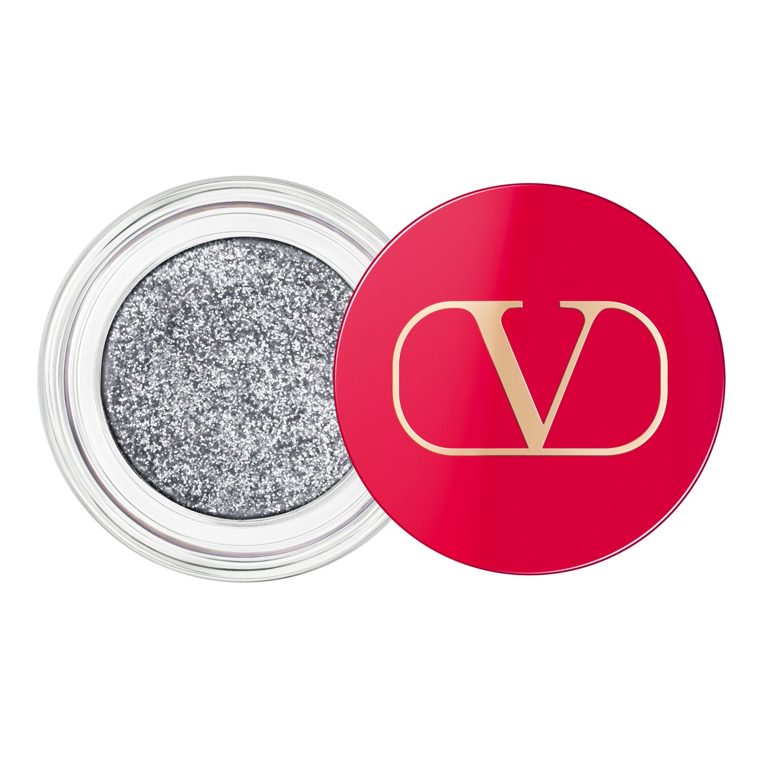 

Кремовые тени для век с блестками Dreamdust Valentino Make Up, 01 Silver Spark (5 g)