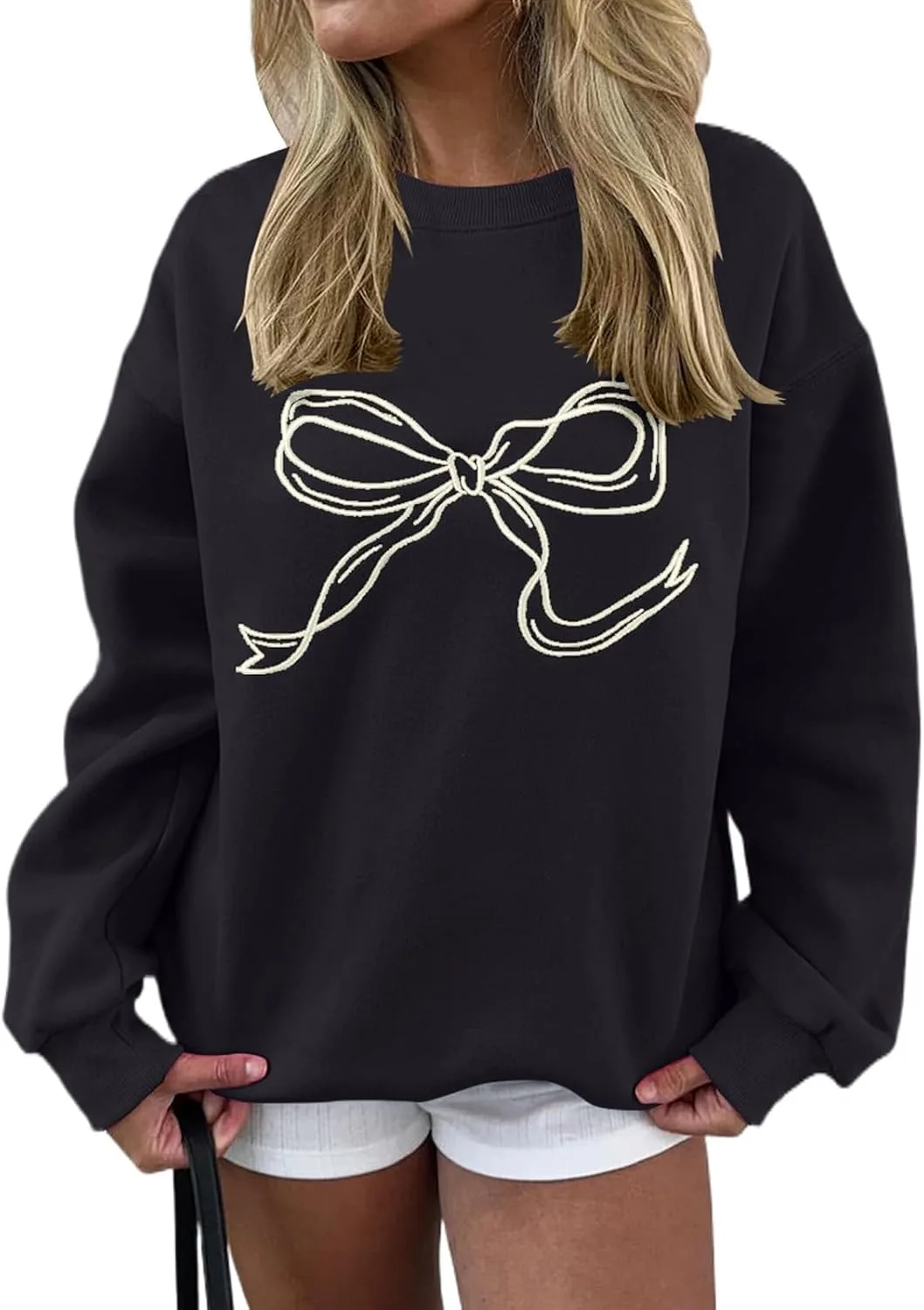 

Женский свитшот с принтом, casual, drop shoulder Nkgra