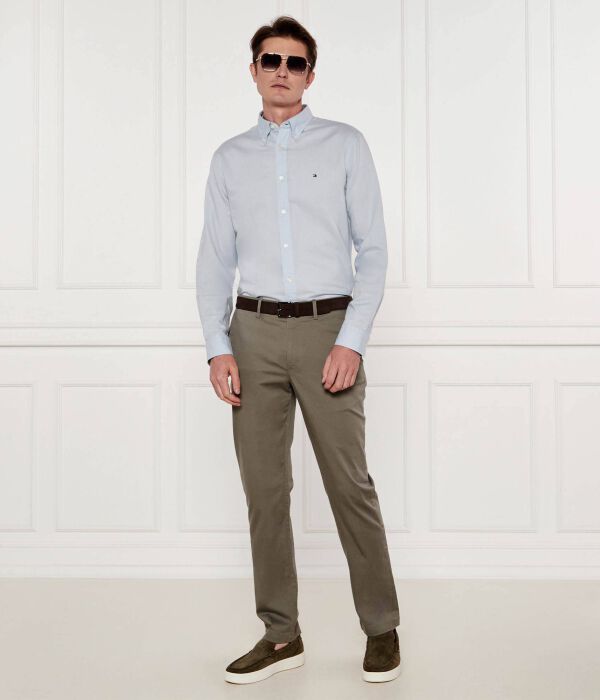 Брюки чинос Slim fit Tommy Hilfiger, серый — фото 2