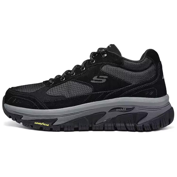 

Skechers Мужские низкие походные туфли Outdoor черные - черный/серый, цвет Black/Gray