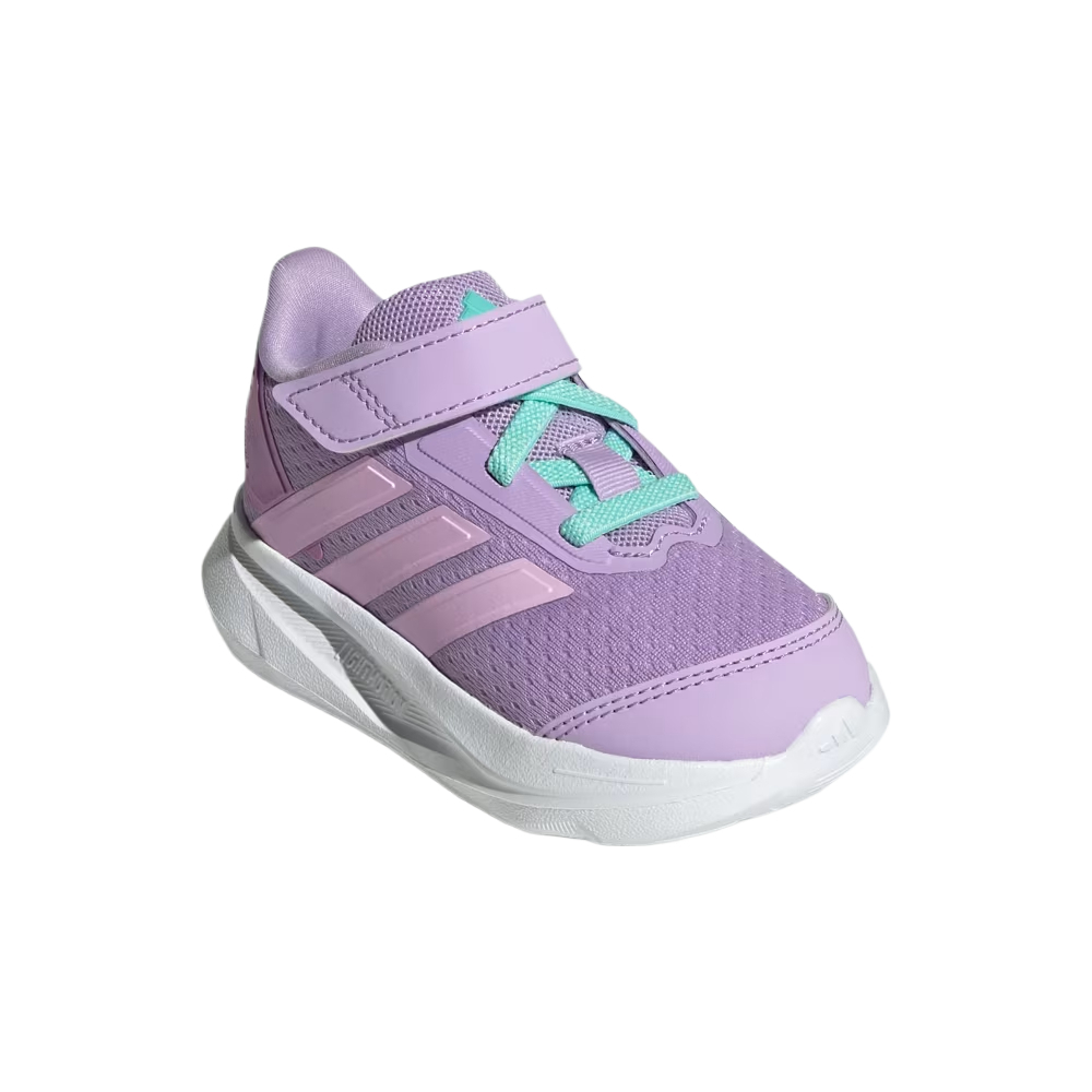 Дурамо 2 детские туфли для малышей Adidas, фуксия/лаванда/синий — фото 3