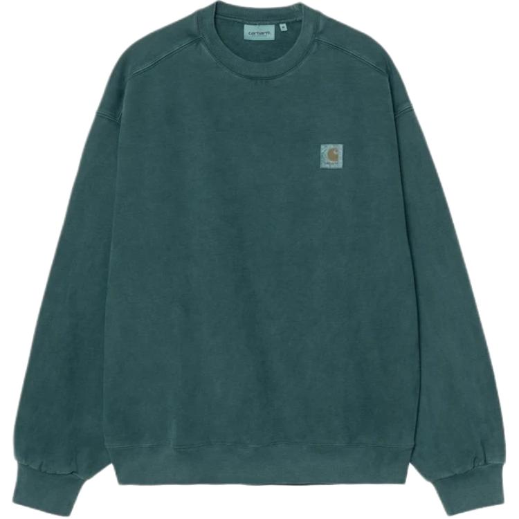 

Свитшот Vista Sweat мужской Carhartt WIP, темно-зеленый