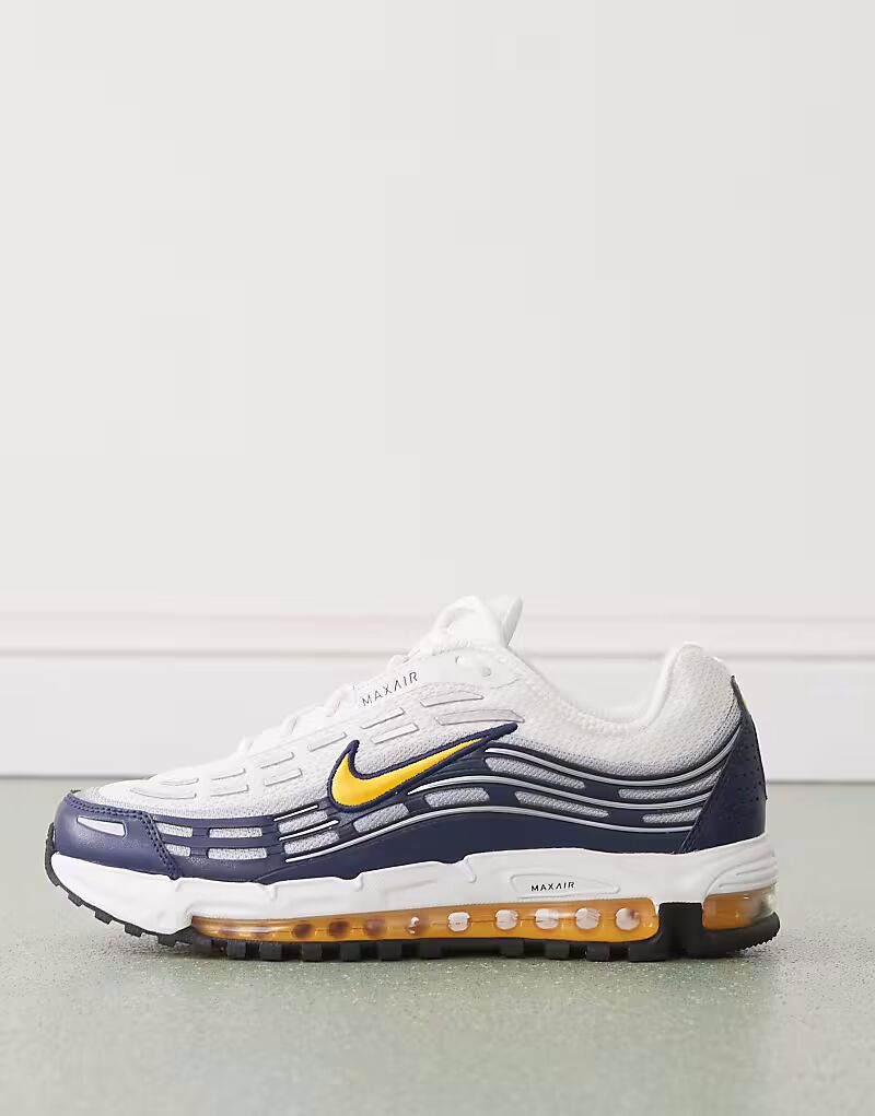 Кроссовки Nike Air Max TL 2.5 белого и темно-синего цветов — фото 2