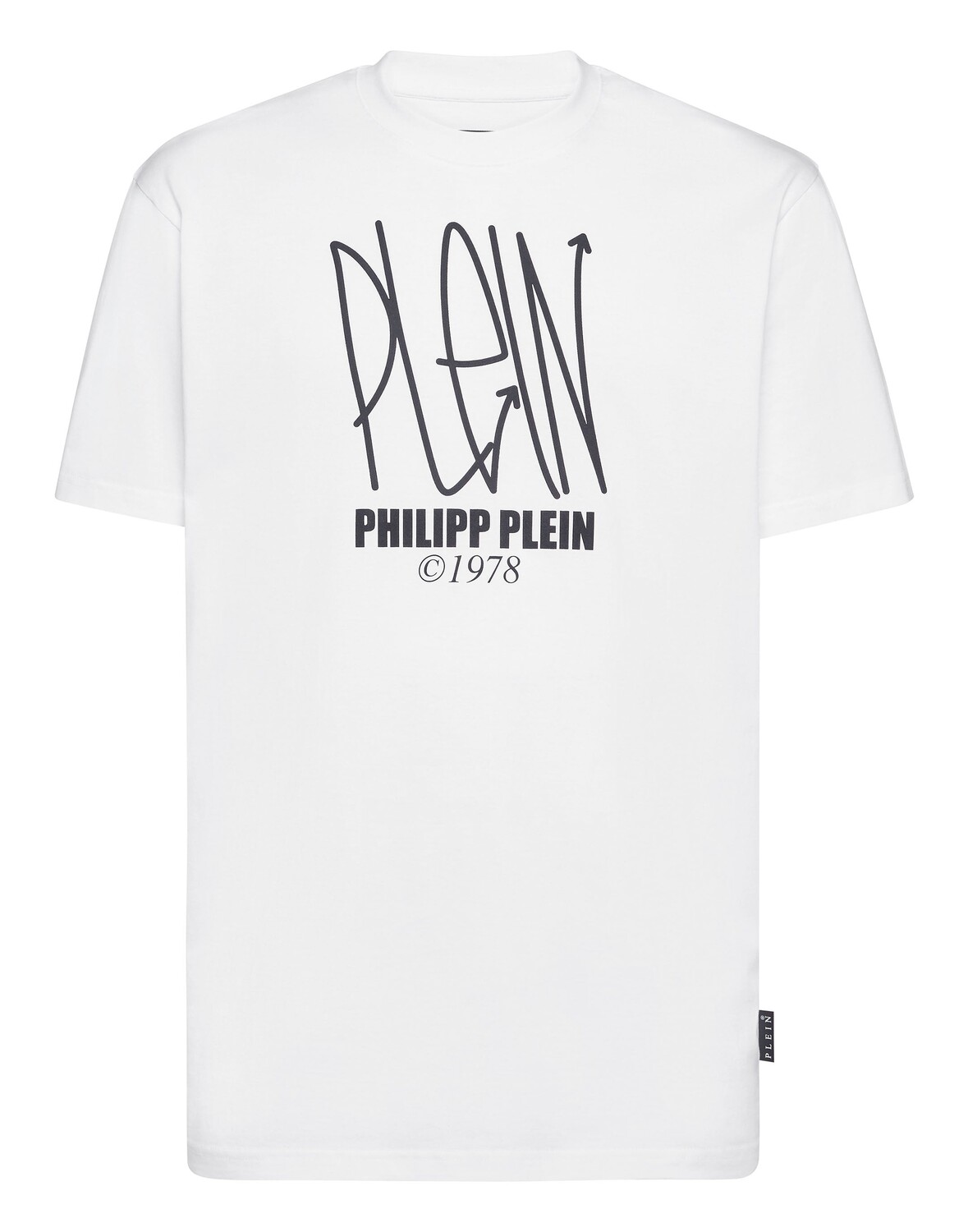 

Футболка Круглый вырез SS Череп Philipp Plein, белый