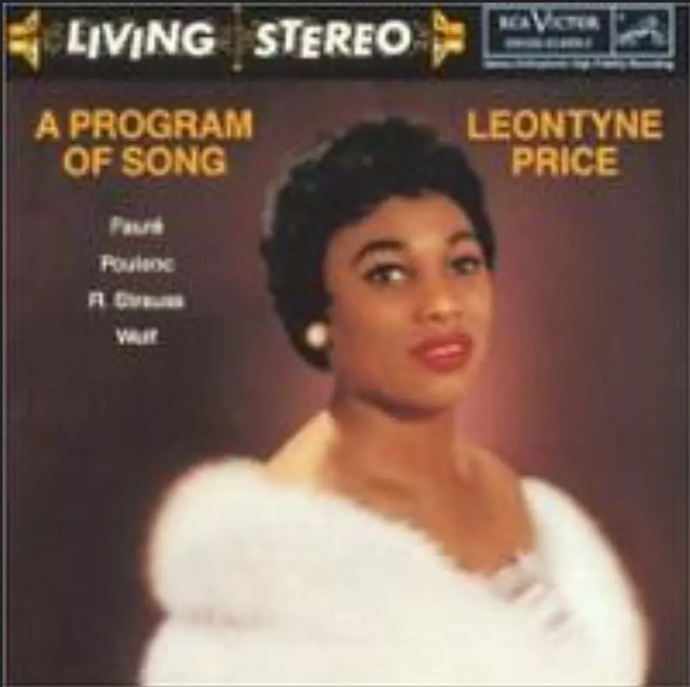 

Диск CD A Program Of Song - Leontyne Price