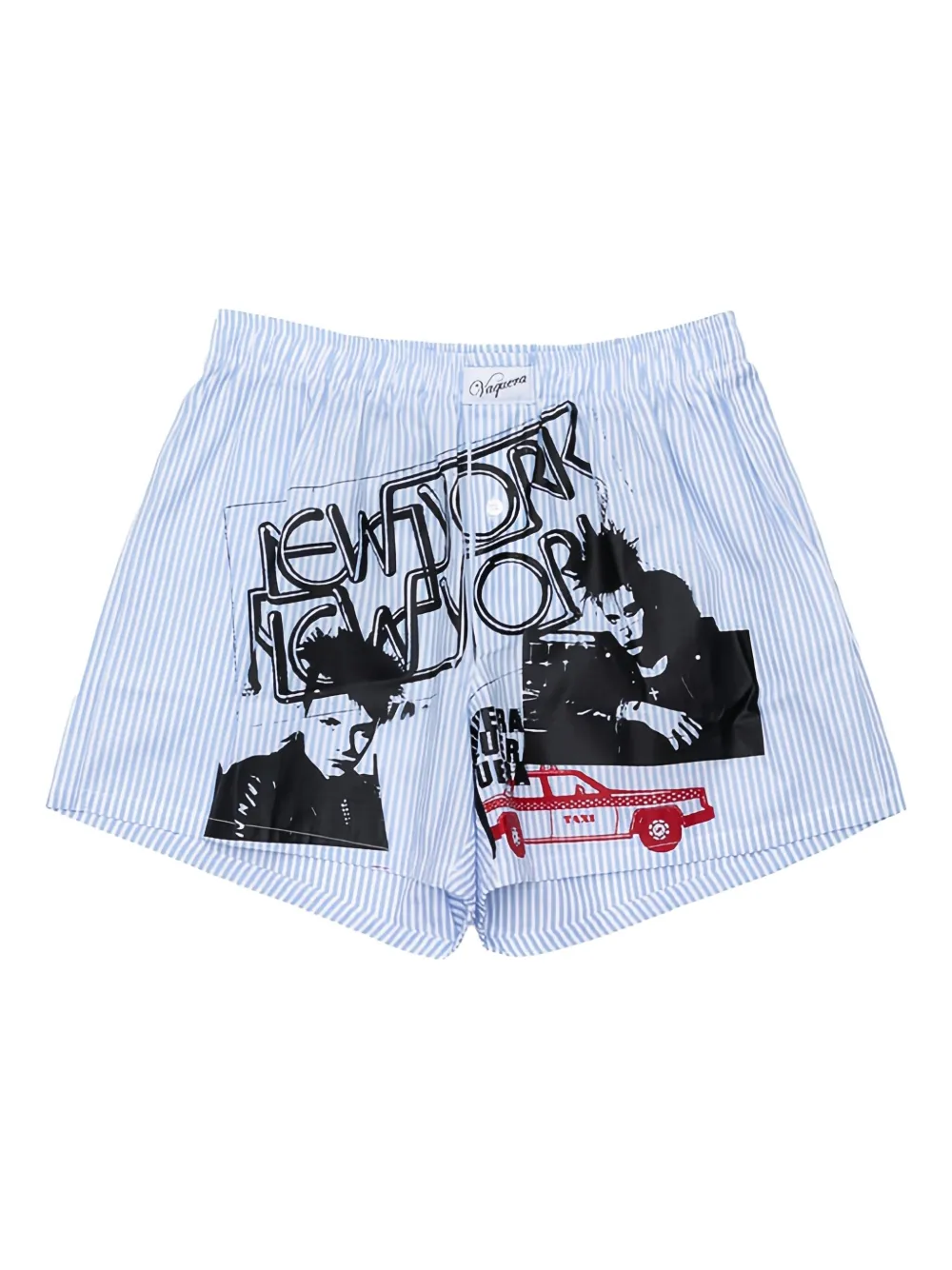 

Полосатые боксерские шорты Vaquera, синий