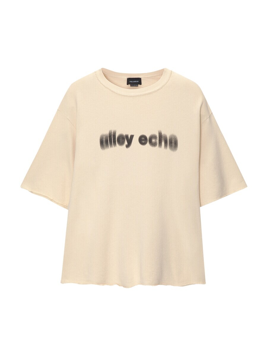 

Классическая футболка Pull&Bear Shirt, песочный