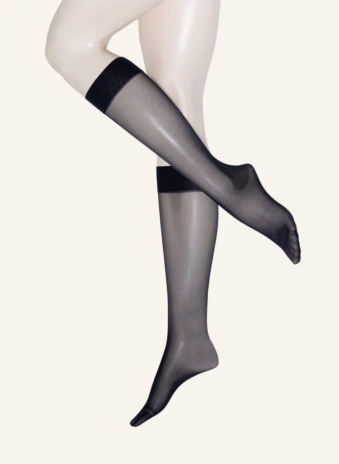 

Изысканные гольфы satin touch Wolford, синий