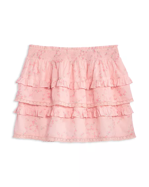 

Детская юбка-билли для девочек - для детей постарше Loveshackfancy, розовый