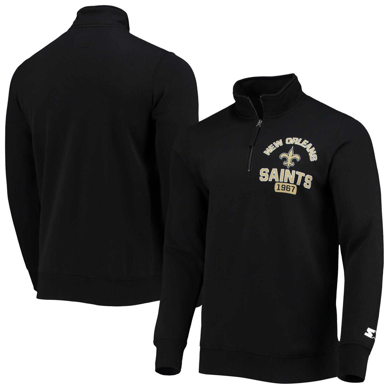 

Мужская черная куртка на молнии New Orleans Saints Heisman Starter, Черный, Мужская черная куртка на молнии New Orleans Saints Heisman Starter