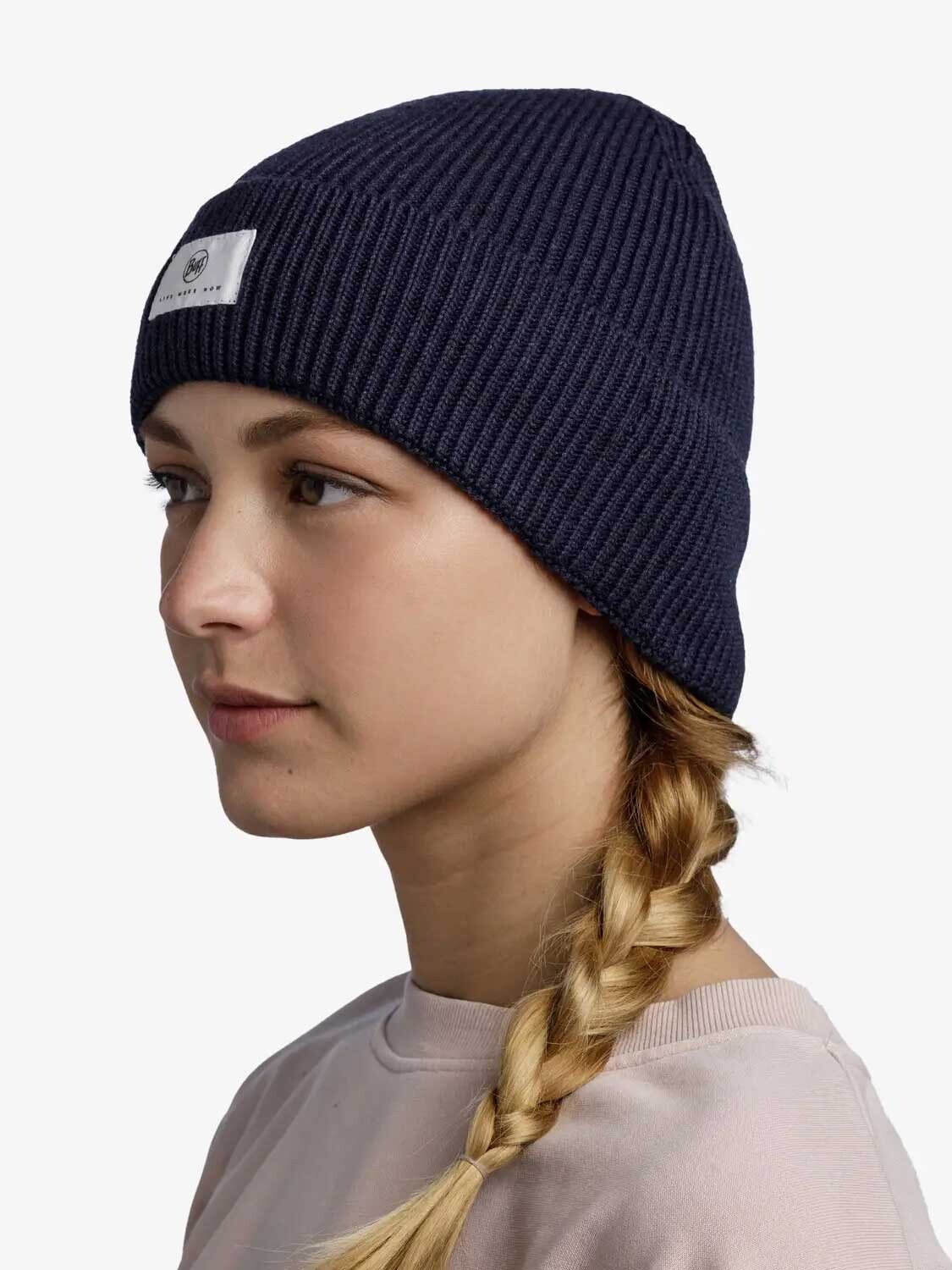 

Шапка Buff Knitted Hat, синий