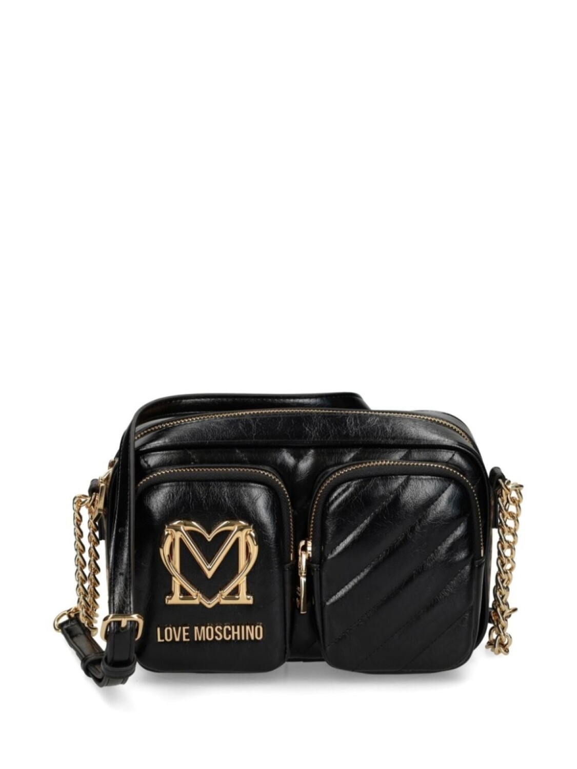 

Сумка через плечо с логотипом Love Moschino, черный