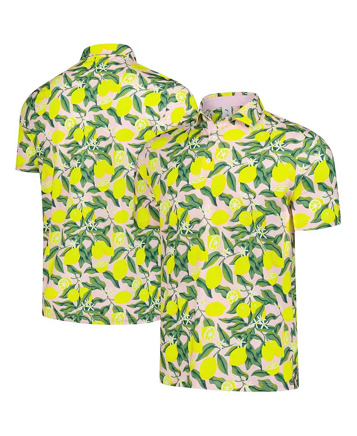 

Мужская розовая поло Arnold Palmer MATTR Lemon Branch Puma