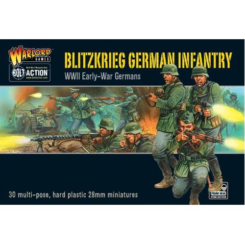 

Фигурки Blitzkrieg! German Infantry Warlord Games