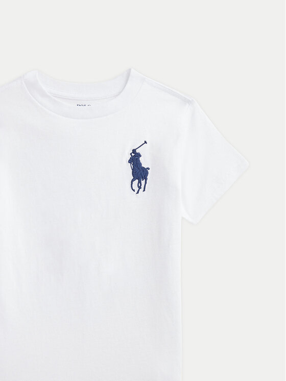 Футболка обычного кроя 322832907 Polo Ralph Lauren, белый — фото 3