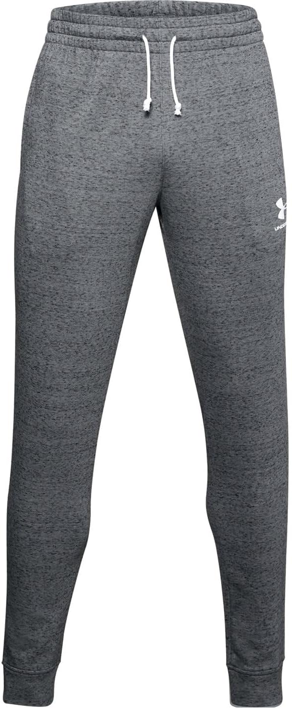 

Under Armour мужские спортивные джоггеры из велюра, Pitch Gray Full Heather (012)/White