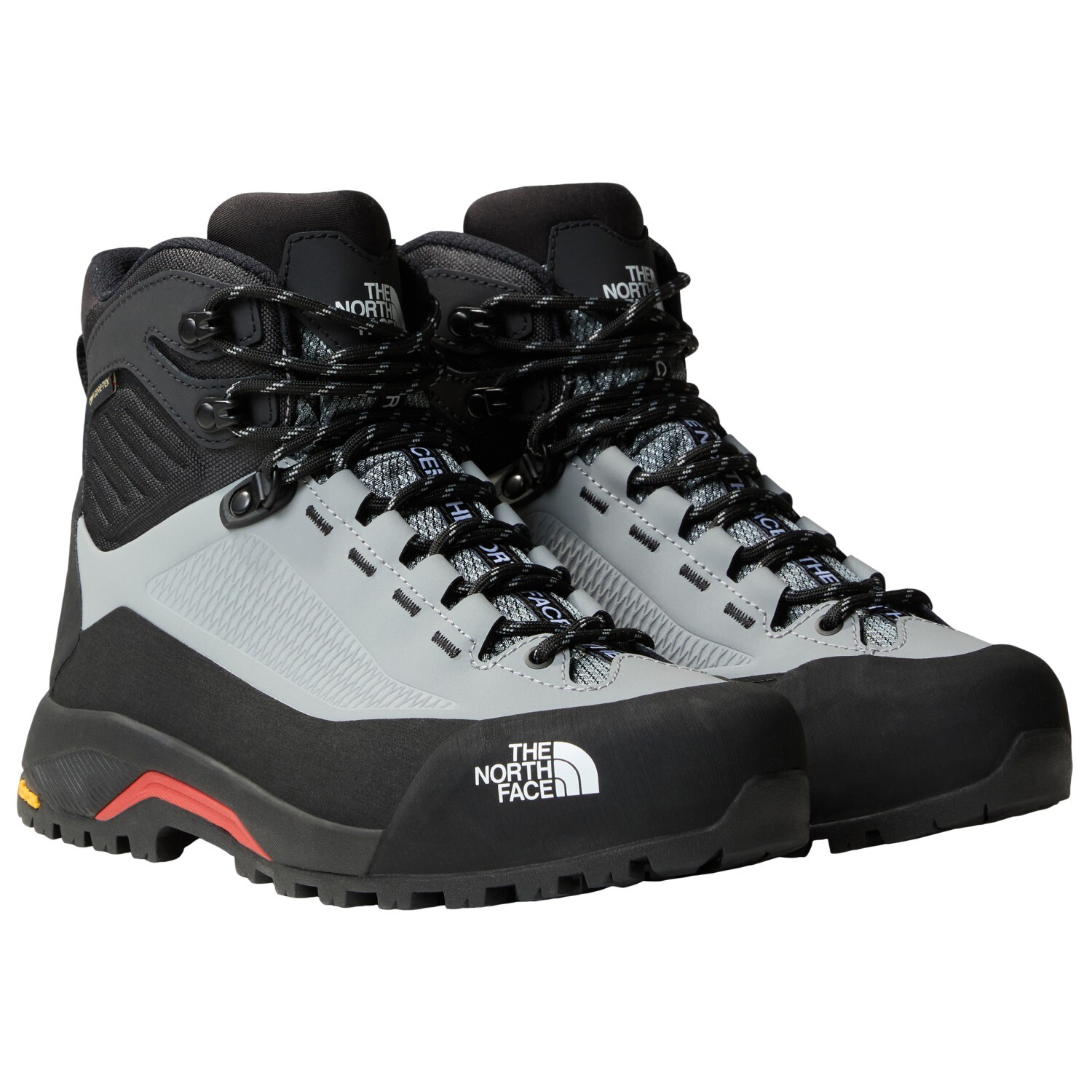 Женские ботинки The North Face Verto Alpine с мембраной GORE TEX, серо-черный — фото 3