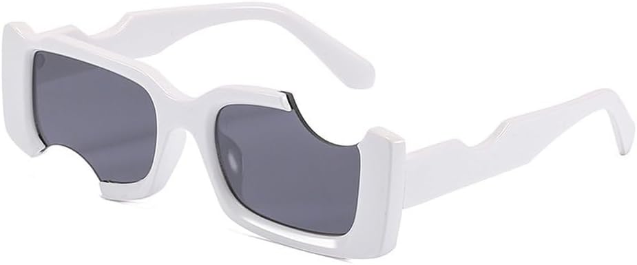 

Роскошные прямоугольные белые солнцезащитные очки для женщин в оригинальной оправе, модные, маленькие прямоугольные солнцезащитные очки для мужчин, классические очки GHVWYX, C5 Blue Blue