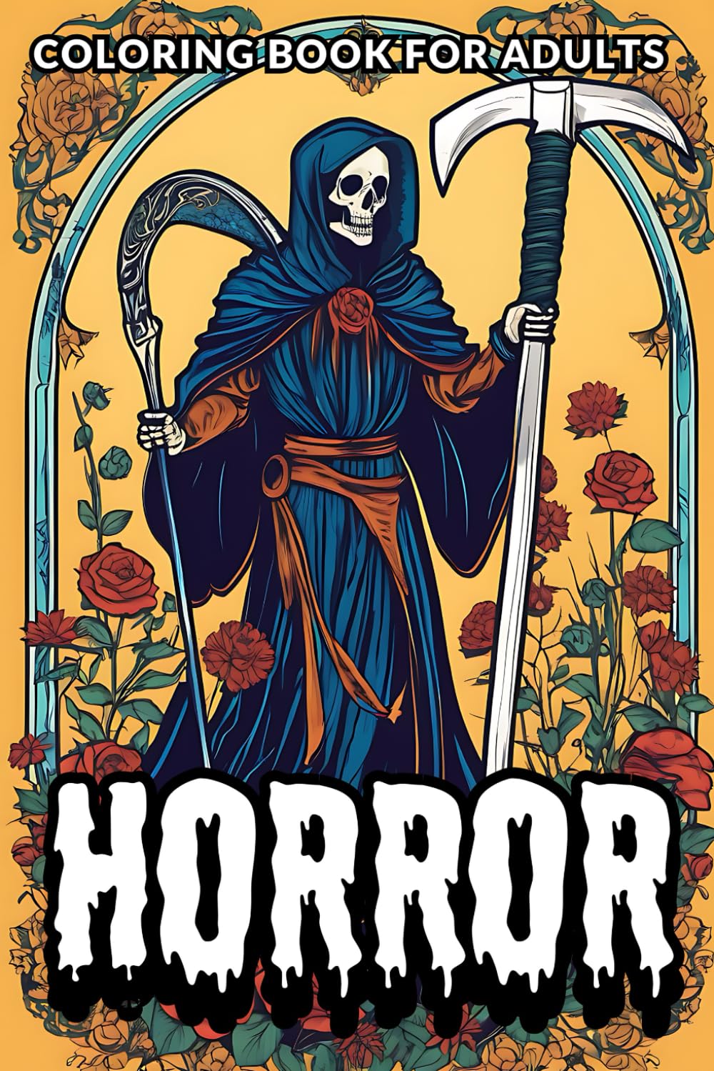 

Horror Coloring Book For Adults: Scary And Creepy Collection (Independently published)