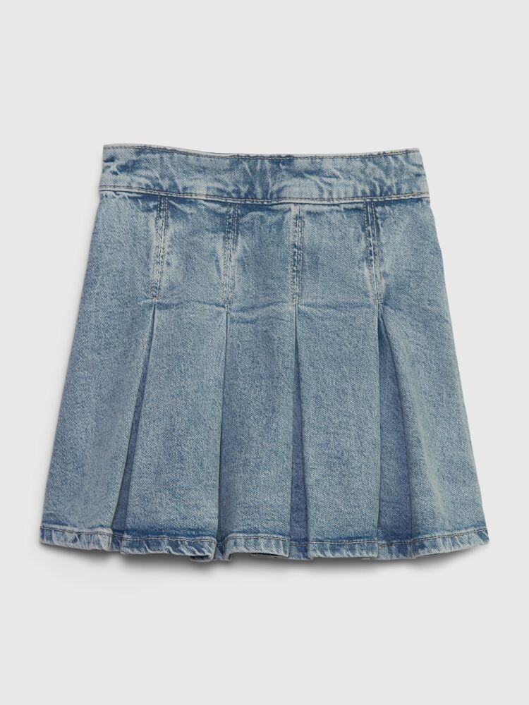 

Детская джинсовая юбка Gap, синий