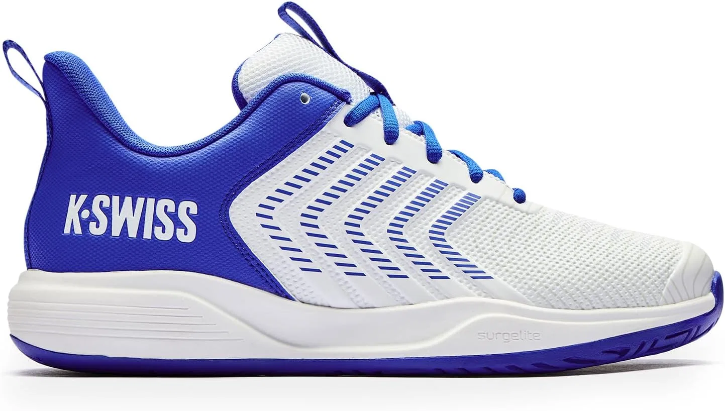 Кроссовки для пиклбола K-Swiss Ultrashot Light, белые/синие/мультиколор