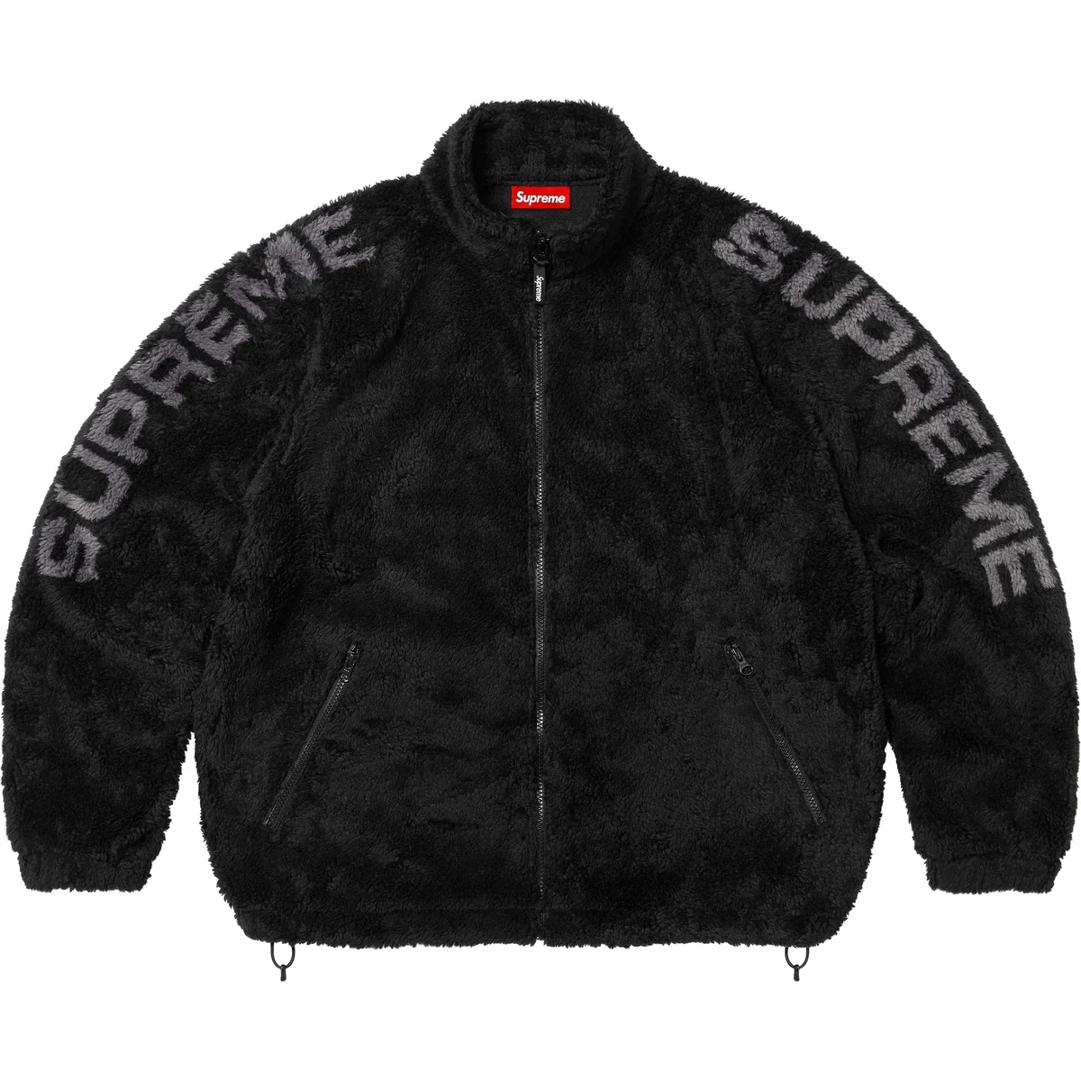 

Supreme Толстовка с логотипом на плече, Black
