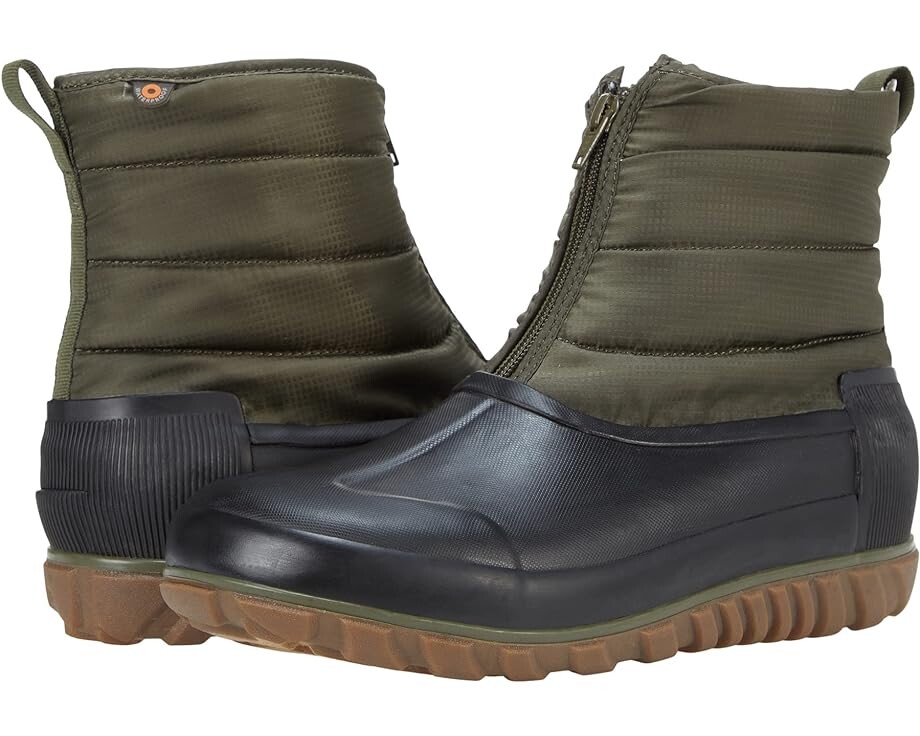 

Ботинки Bogs Classic Casual Winter Zip, оливковый