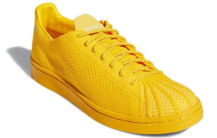 Кроссовки Adidas Originals Superstar Primeknit Pharrell Yellow — фото 3