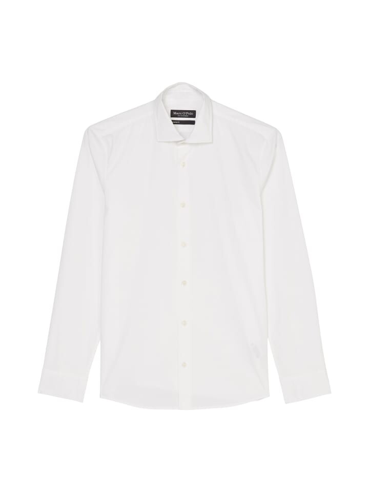 

Рубашка Marc O'Polo Hemd shaped, белый