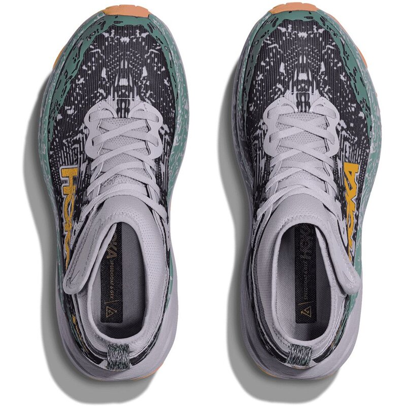 Кроссовки для бега по пересеченной местности с Speedgoat 6 Mid GTX Hoka, мультиколор — фото 3