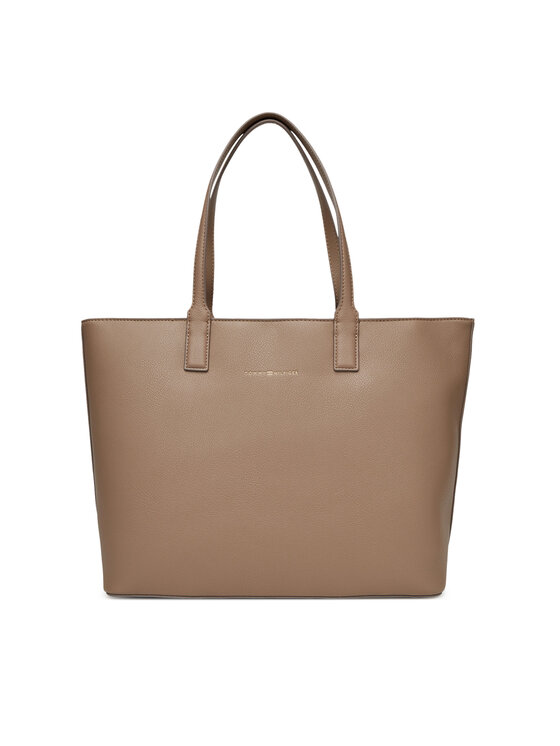 

Сумочка Th Logotape Tote AW0AW17449 Tommy Hilfiger, бежевый