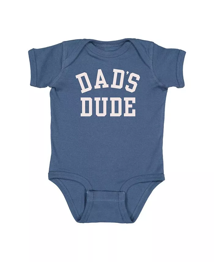 

Боди с короткими рукавами для мальчиков Dad's Dude Sweet Wink, синий