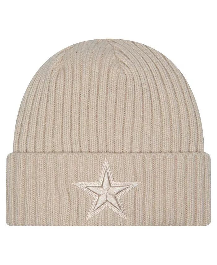 

Мужская вязаная шапка Stone Dallas Cowboys Color Pack с манжетами New Era