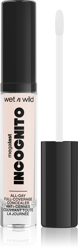 

Кремовый консилер Megalast Incognito надежно скрывает Wet N Wild, atspalvis fair beige 5,5 мл