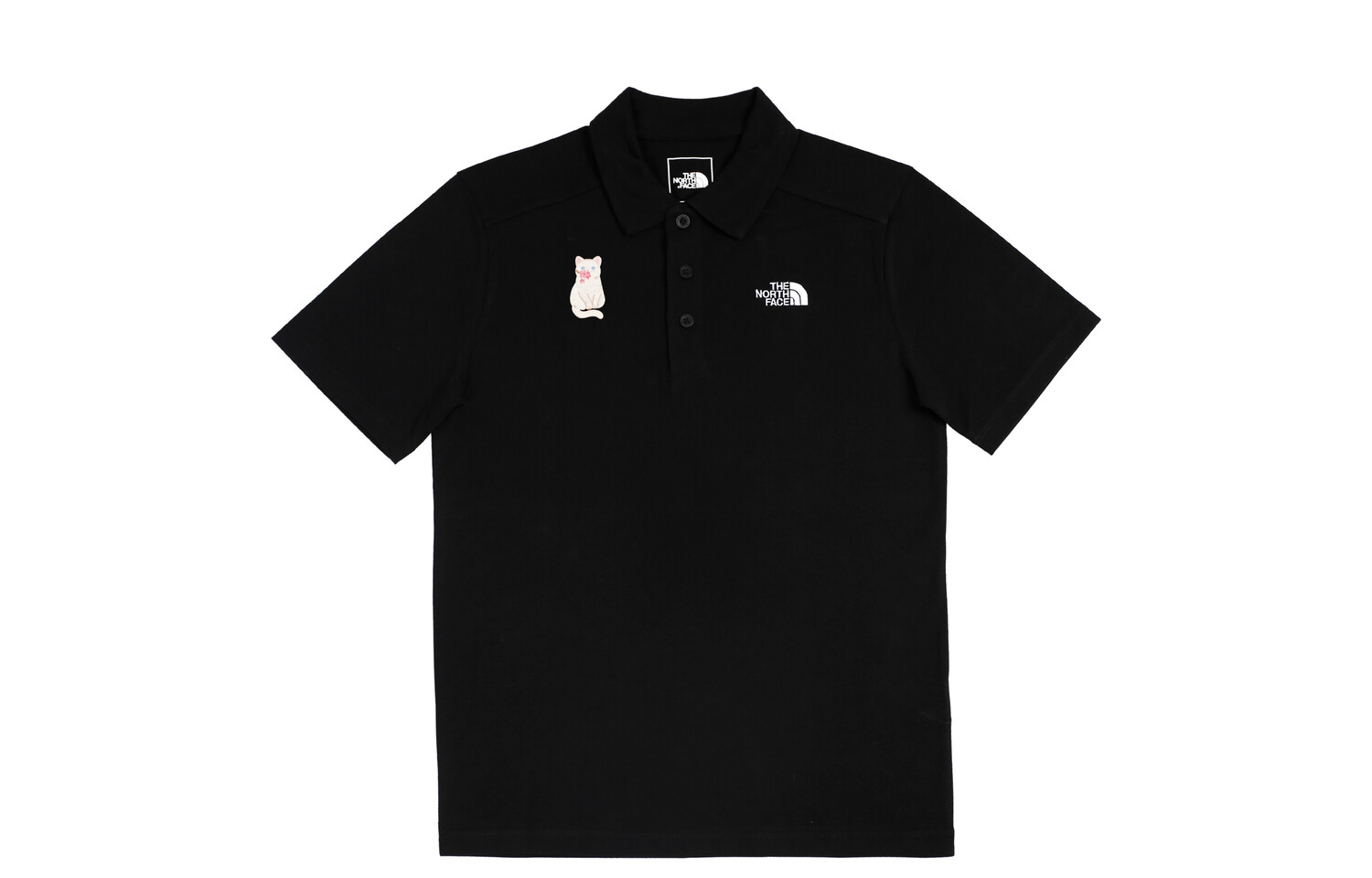 

Рубашка поло мужская черная The North Face, черный