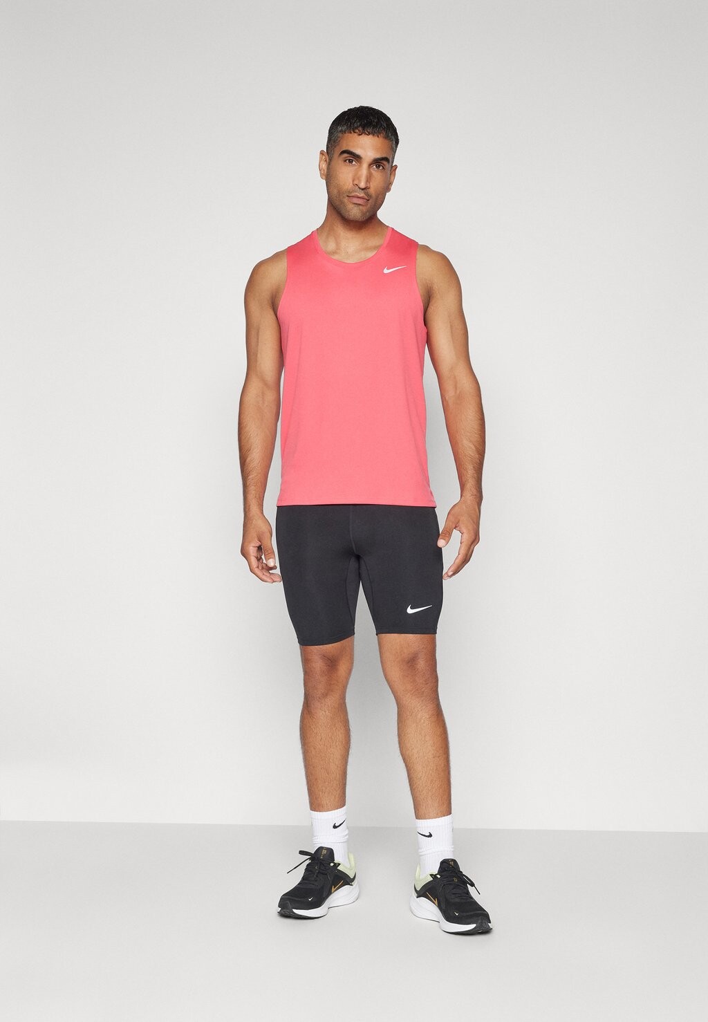 Леггинсы Fast Half Nike, черные — фото 4