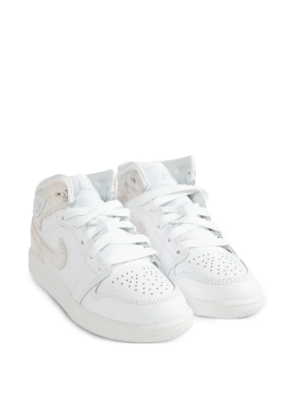 Кроссовки Jordan 1 средней высоты Jordan Kids, белый