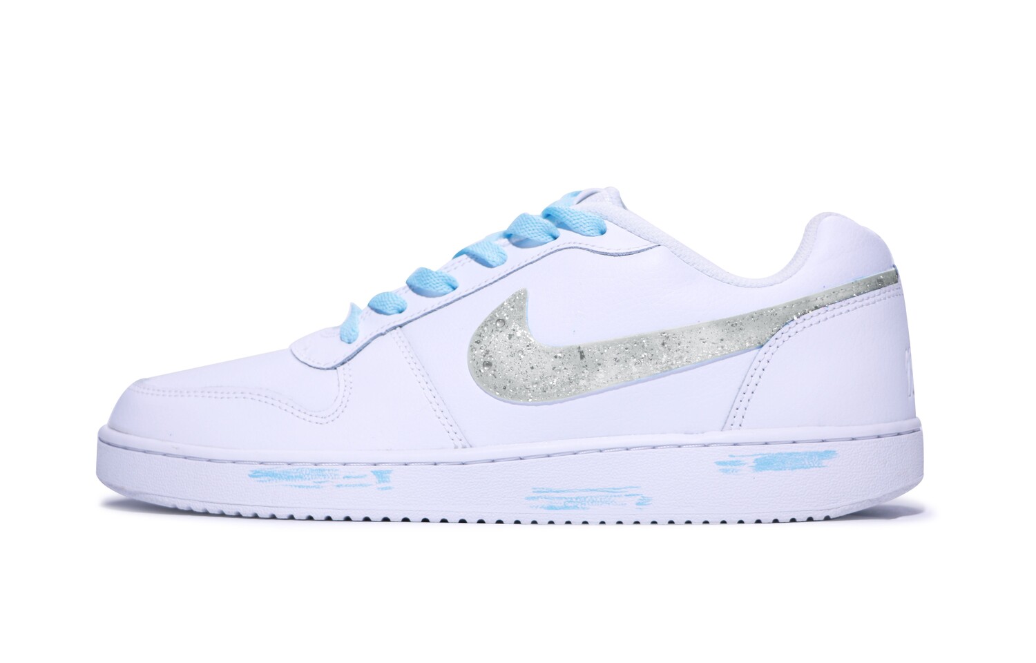 

Кроссовки Nike EBERNON Skateboarding Shoes Men Low-top White/Silver, белый