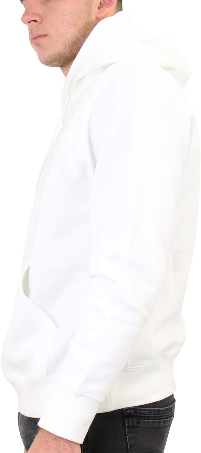 Толстовка с капюшоном Nike Mens Sportswear Club, White/White/Black — фото 2