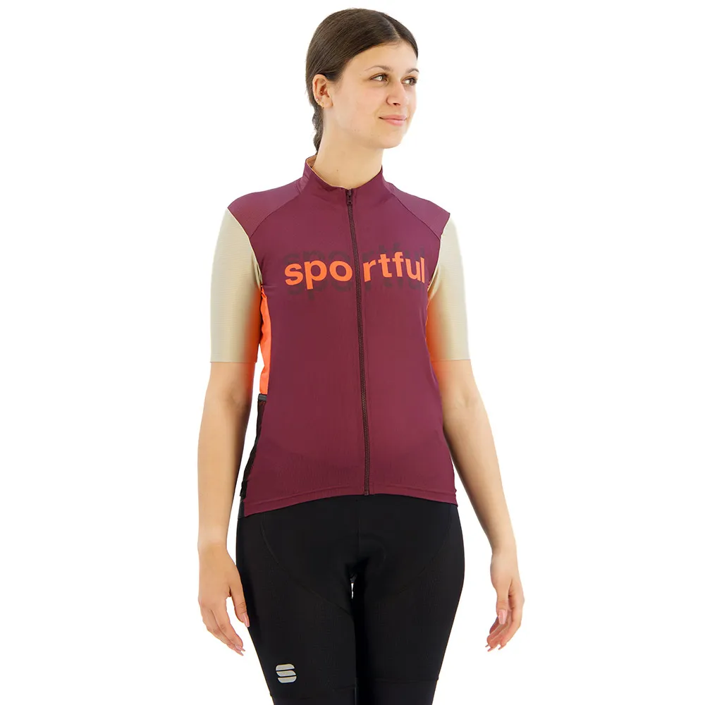 

Джерси с коротким рукавом Sportful Supergiara Logo, фиолетовый
