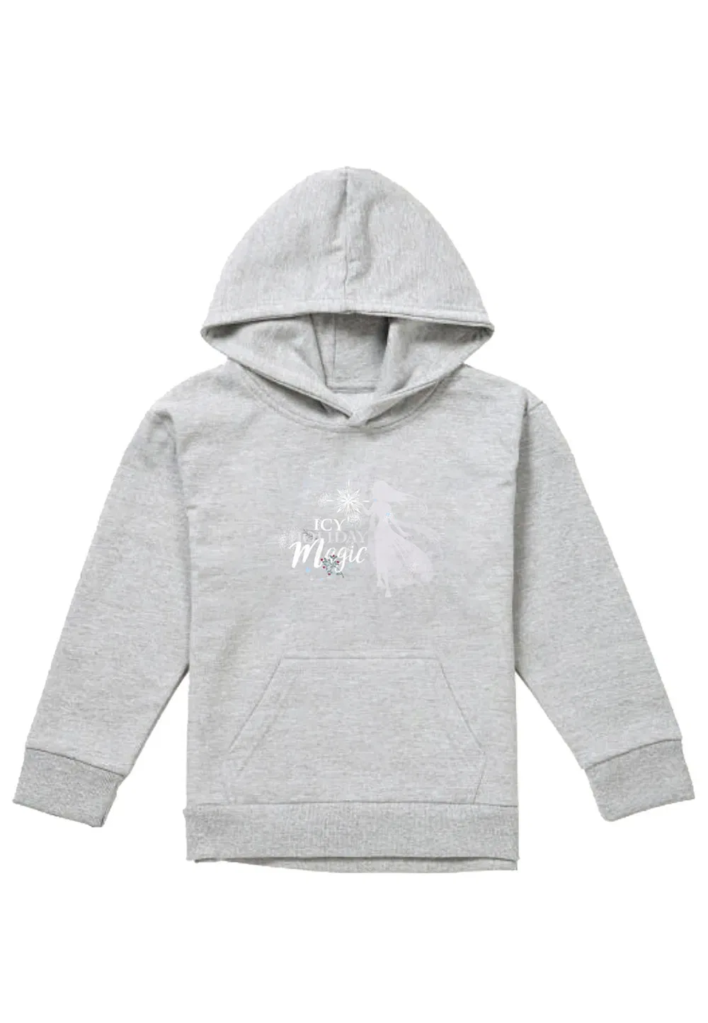 Детский худи Disney Frozen Elsa Athletic Heather, серый
