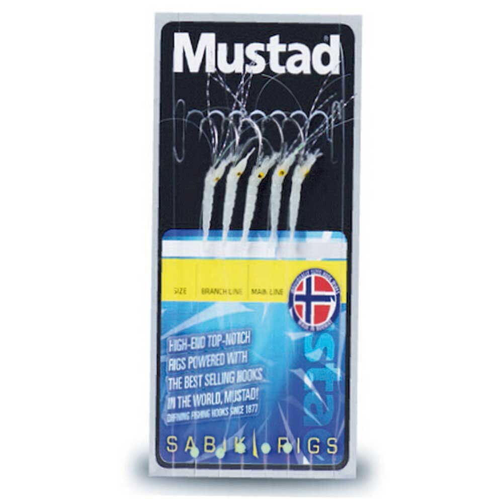 

Оснастки Mustad Mini Shrimp 5 Hooks, белый