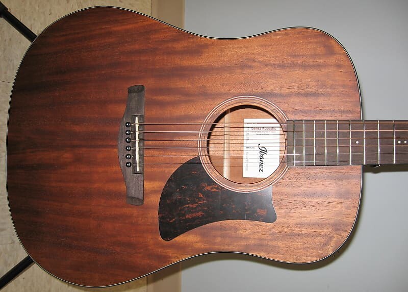 

Акустическая гитара Ibanez AAD140-OPN Advanced Acoustic Dreadnought Guitar 2021 - Open Pore Natural