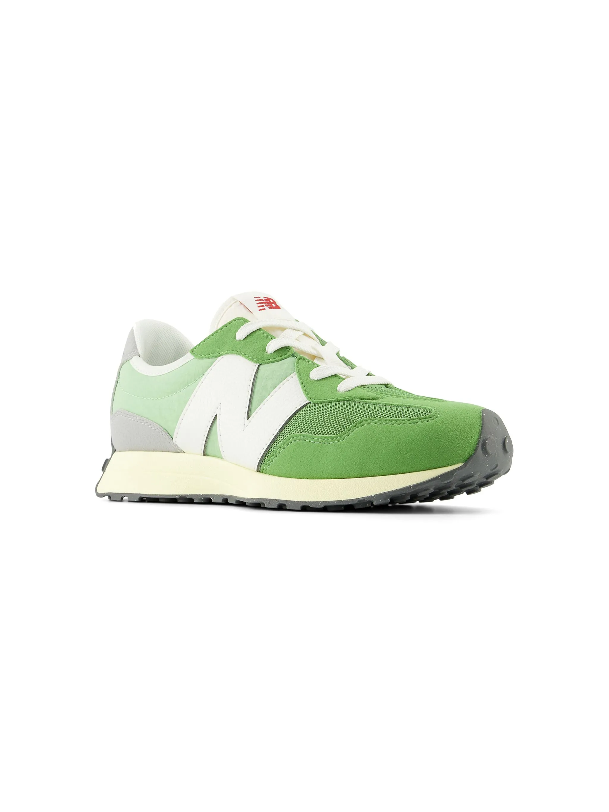 Кроссовки 327 со вставками New Balance Kids, зеленый — фото 2