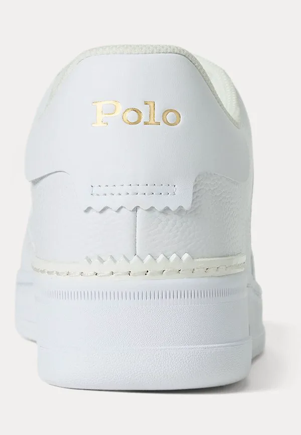 Кроссовки masters со шнуровкой Polo Ralph Lauren, White/Gold-Coloured — фото 3