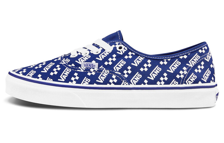 

Кроссовки Authentic Vans 'Logo Repeat - True Blue', Синий, Кроссовки Authentic Vans 'Logo Repeat - True Blue'